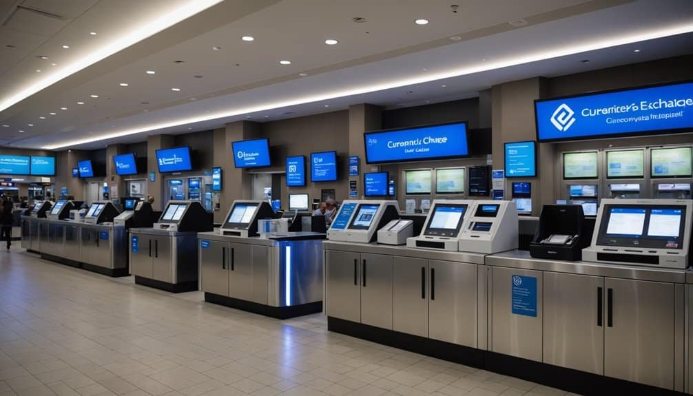 airport currency exchange services