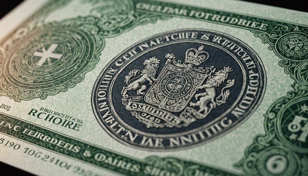 currency security and design