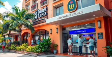 casa del turista currency exchange distance best western plus