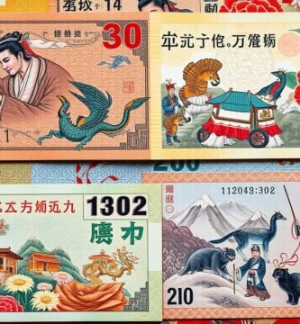 chinese currency design tibet minorties