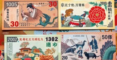 chinese currency design tibet minorties