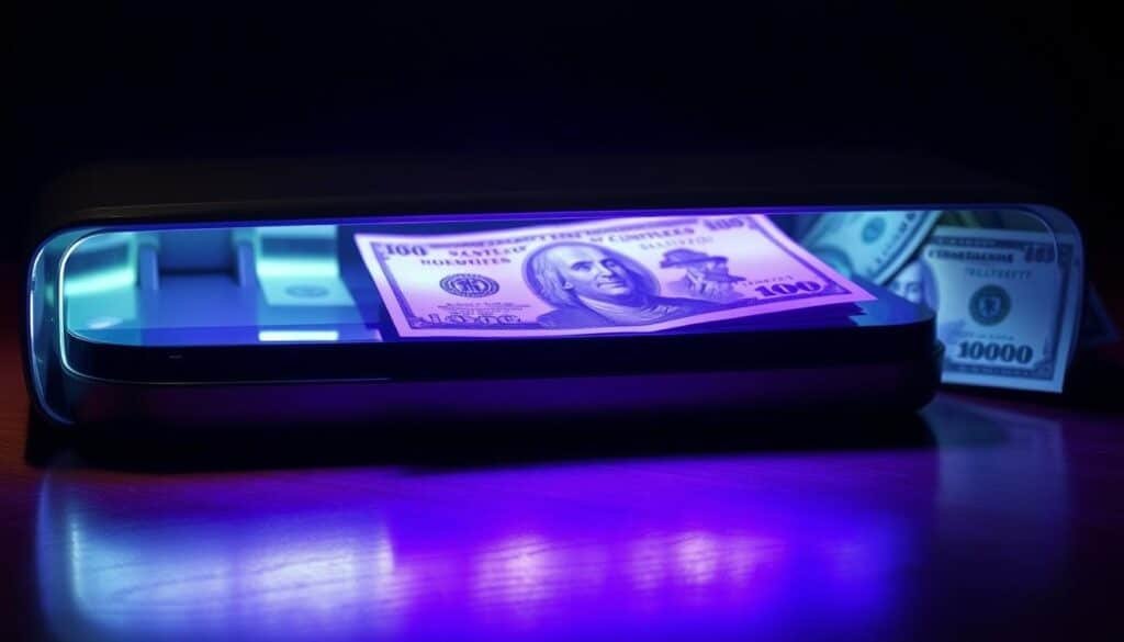 ultraviolet currency detectors