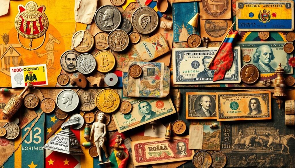 history of colombias currency